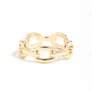 Elegant Gold and Silver Women's Ring